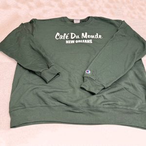 Caf?? Script Crew Sweatshirt