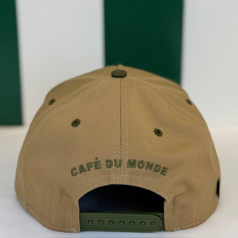 Upside Down Beignets Cap in Dark Gold / Olive - Image 2